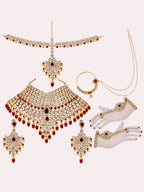 Tehzeeb Creations Bridal Set with sheeshpatti for Girls & Women