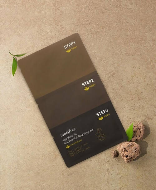 Innisfree Jeju Volcanic Blackhead 3-Step Program