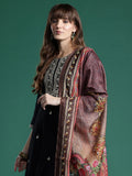 Indo Era Ethnic Motifs Zari Embroidered Liva Kurta With Trousers & Dupatta - Distacart