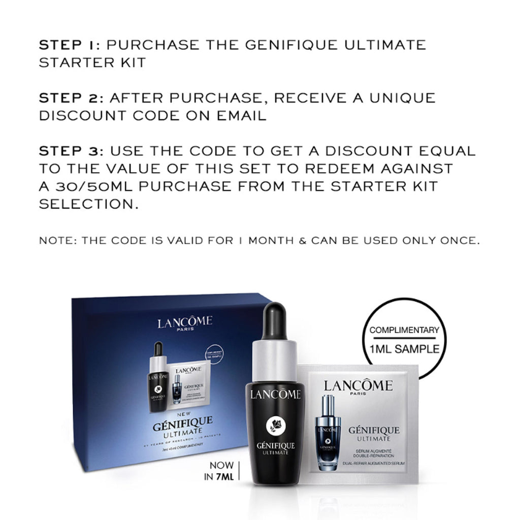Lancome Genifique Ultimate Skin Repair Serum With Beta Glucan