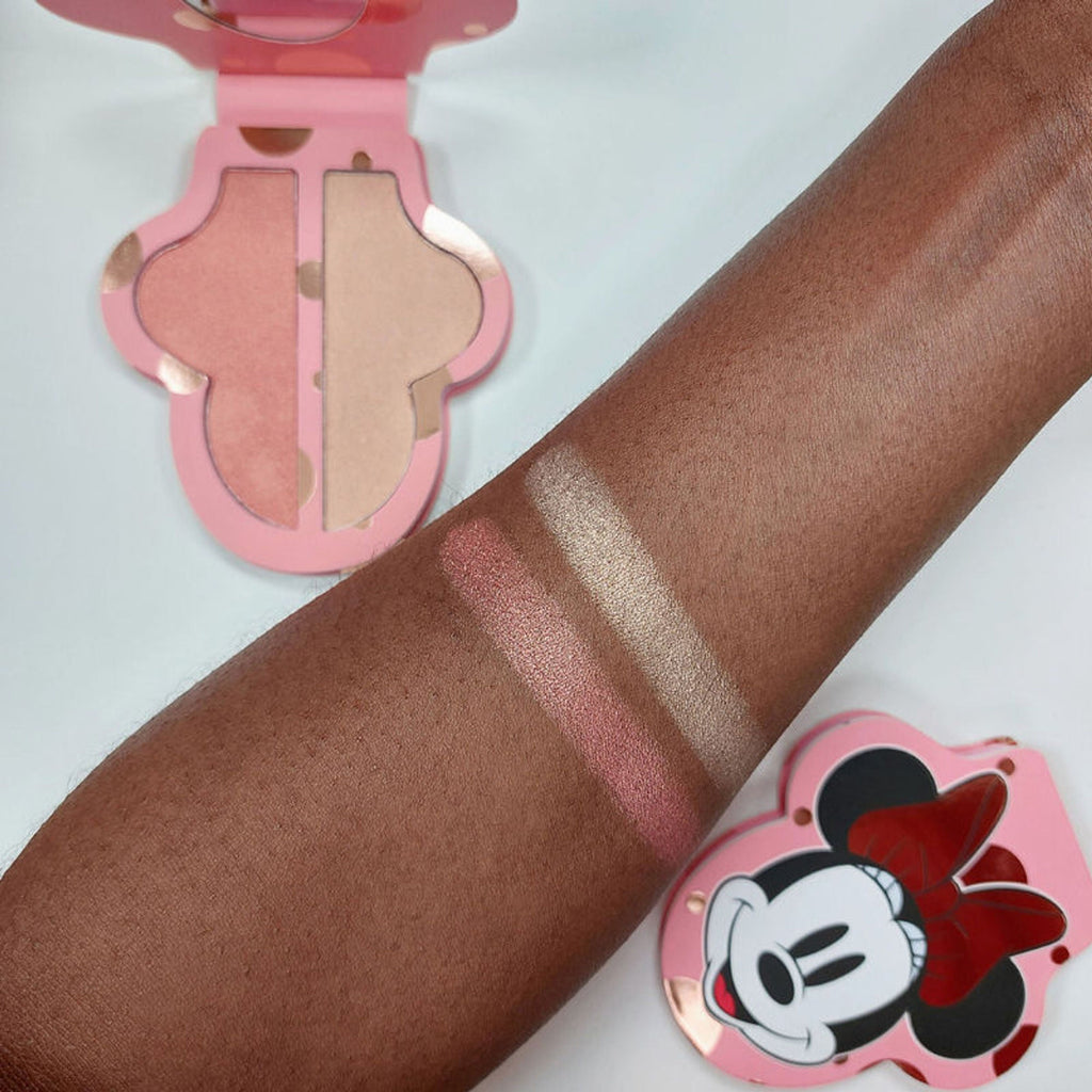 Makeup Revolution Disney's Minnie Mouse Minnie Forever Highlighter Duo - Distacart