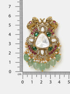 Ruby Raang Mint Emerald Brooch