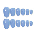 shills professional reusable press on nails oval spn550