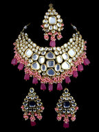 Tehzeeb Creations Kundan Bridal Set for Women & Girls