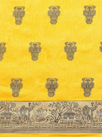 Saree Mall Yellow & Beige Printed Saree - Distacart