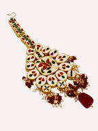 Tehzeeb Creations Kundan Bridal Set for Women & Girls