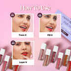 Hilary Rhoda Matte Minis Waterproof Lipstick - Set Of 6 - Distacart