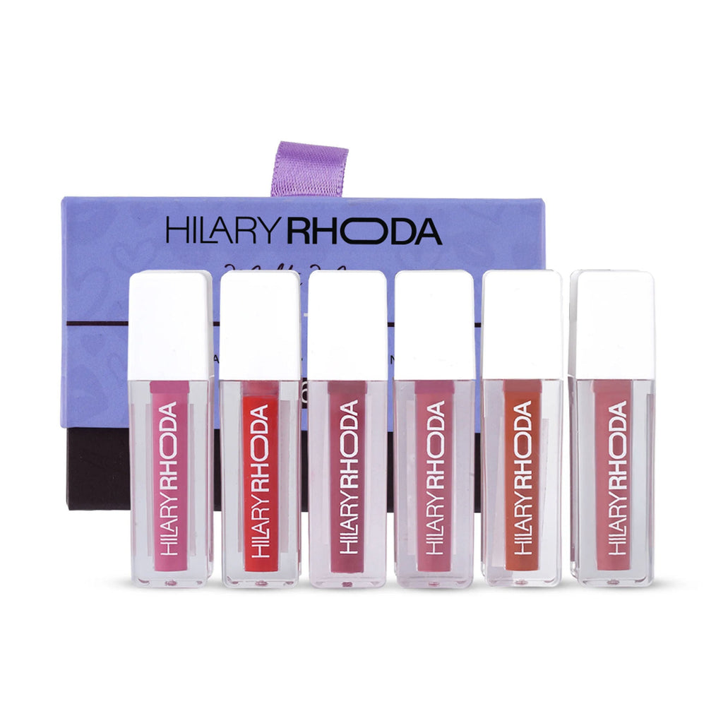 Hilary Rhoda Matte Minis Waterproof Lipstick - Set Of 6 - Distacart