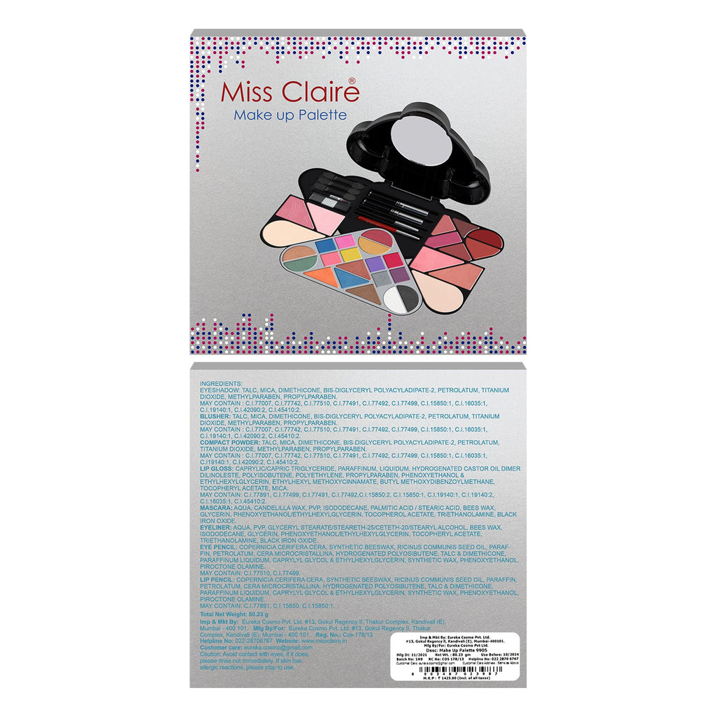 Miss Claire Makeup Palette 9905