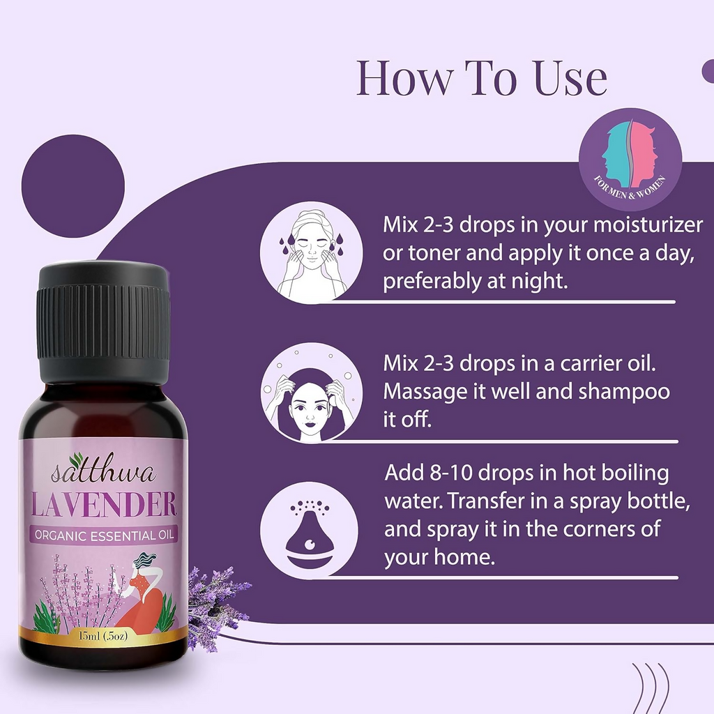 Satthwa Organic Lavender Essential Oil