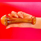 Natural Vibes Kansa Face Massage Wand with Free Gold Beauty Elixir Oil