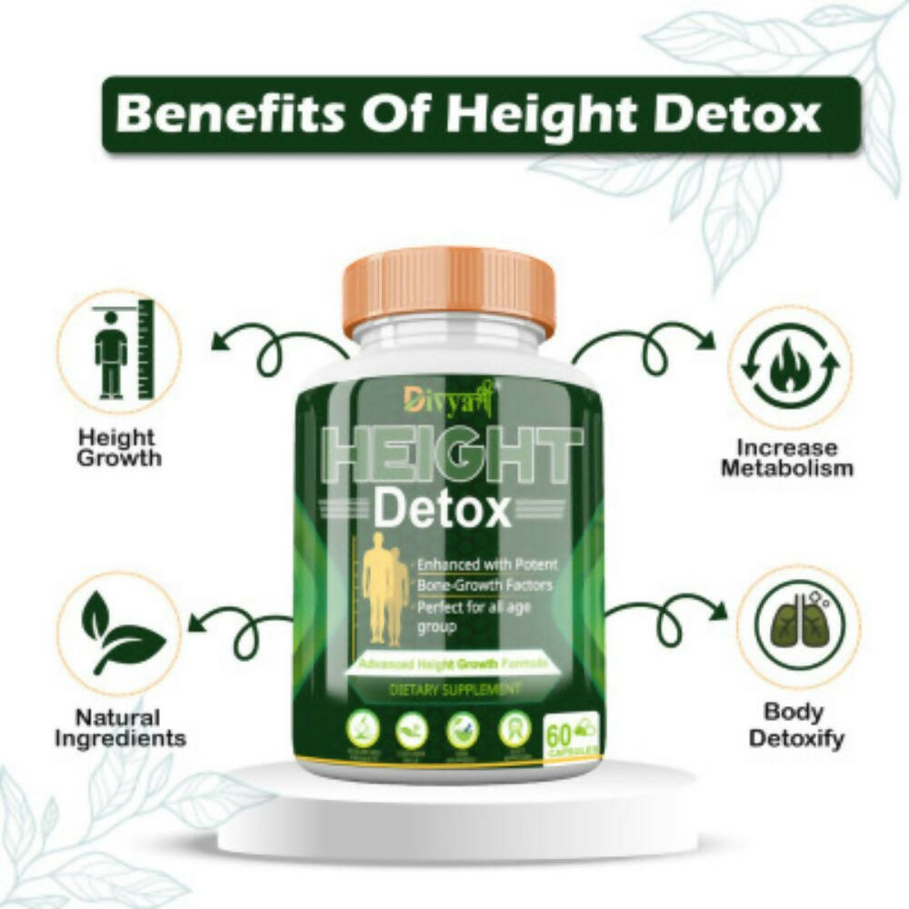 Divya Shree Height Detox Capsules - Distacart