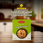 Milma Instant Vegetable Biryani Rice Dish
