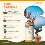 Wellwith Sea Buckthorn Raw Leaves Tea - Himalayan Herbal Leaf Tea - Distacart