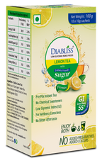 Diabliss Herbal Lemon Tea Sachets With Diabetic Friendly Sugar - Distacart