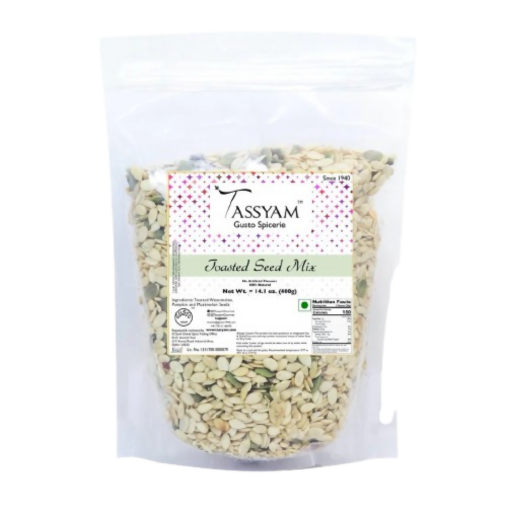 Tassyam Organics Toasted Seed Mix - Pouch