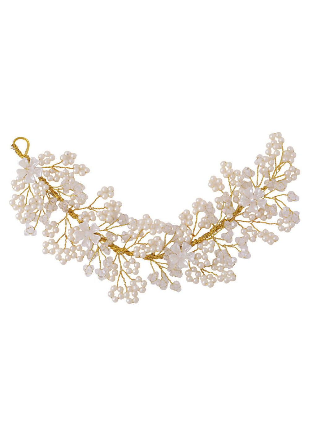 NVR Women Embellished Beaded Hair Accessory Set