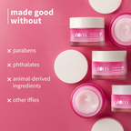 Plum Bulgarian Rose And 1% Hyaluronic Acid Dew-It-Light Gel Cream