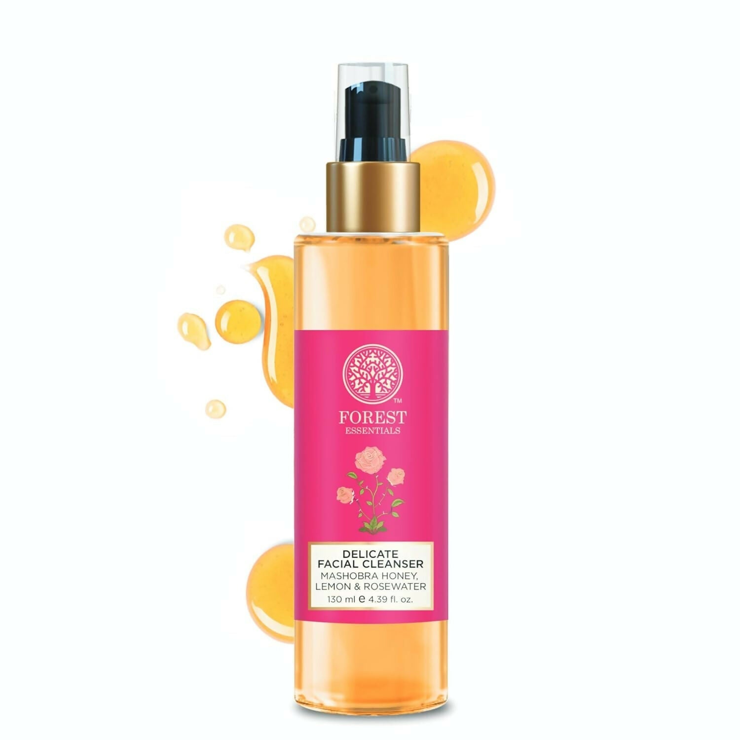 Forest Essentials Delicate Facial Cleanser - Honey, Lemon & Rosewater