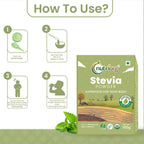 Nutriorg Certified Organic Stevia Powder - Distacart