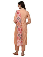 Lucknawi Embroidered Kurta With Pant & Dupatta, Multicolor - Hiral Fashion - Distacart