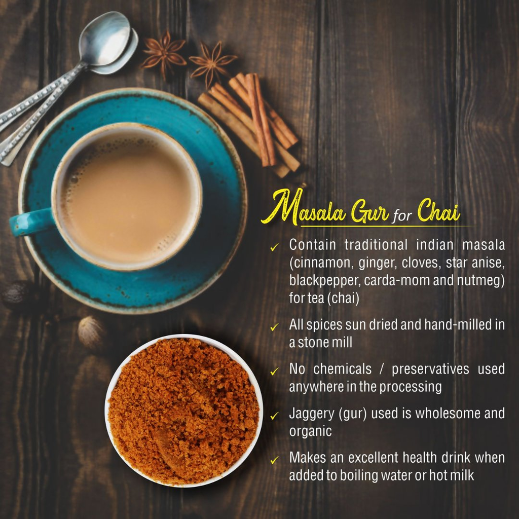 Dhampur Green Masala Gur for Milk & Tea - Distacart
