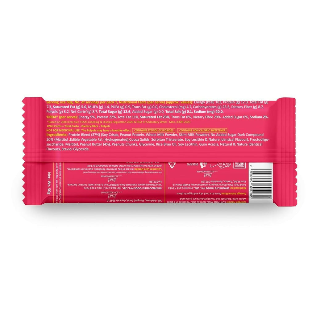 Yoga Bar Strong Choco Peanut Butter Bar - Distacart
