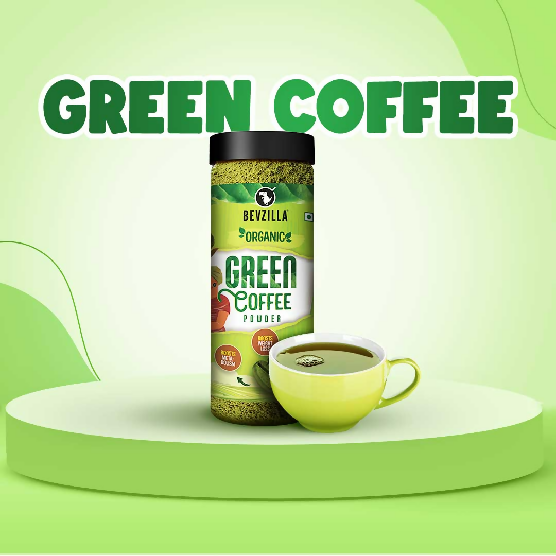 Bevzilla Fatloss Green Coffee Powder - Distacart