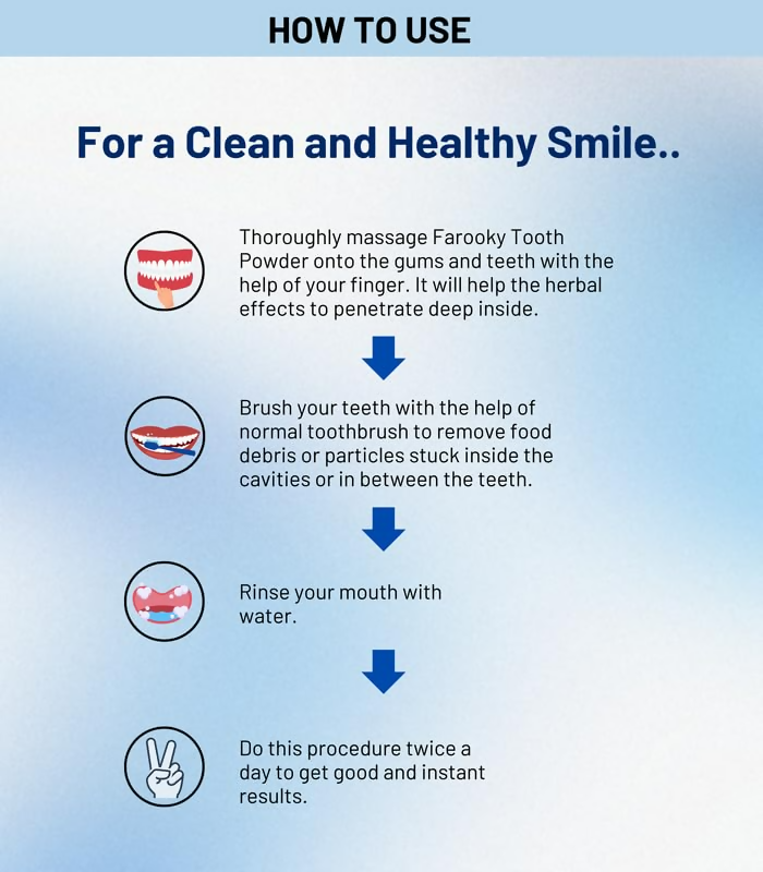 Zinda Tilismath Farooky Tooth Powder - Distacart