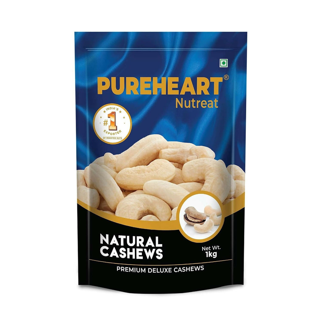 Pureheart Nutreat Natural Cashews - Distacart