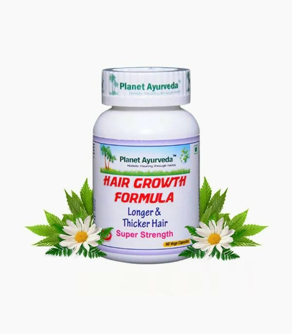 Planet Ayurveda Hair Growth Formula Capsules - Distacart