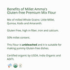 Millet Amma Gluten Free Premium Mix Flour Organic - Distacart