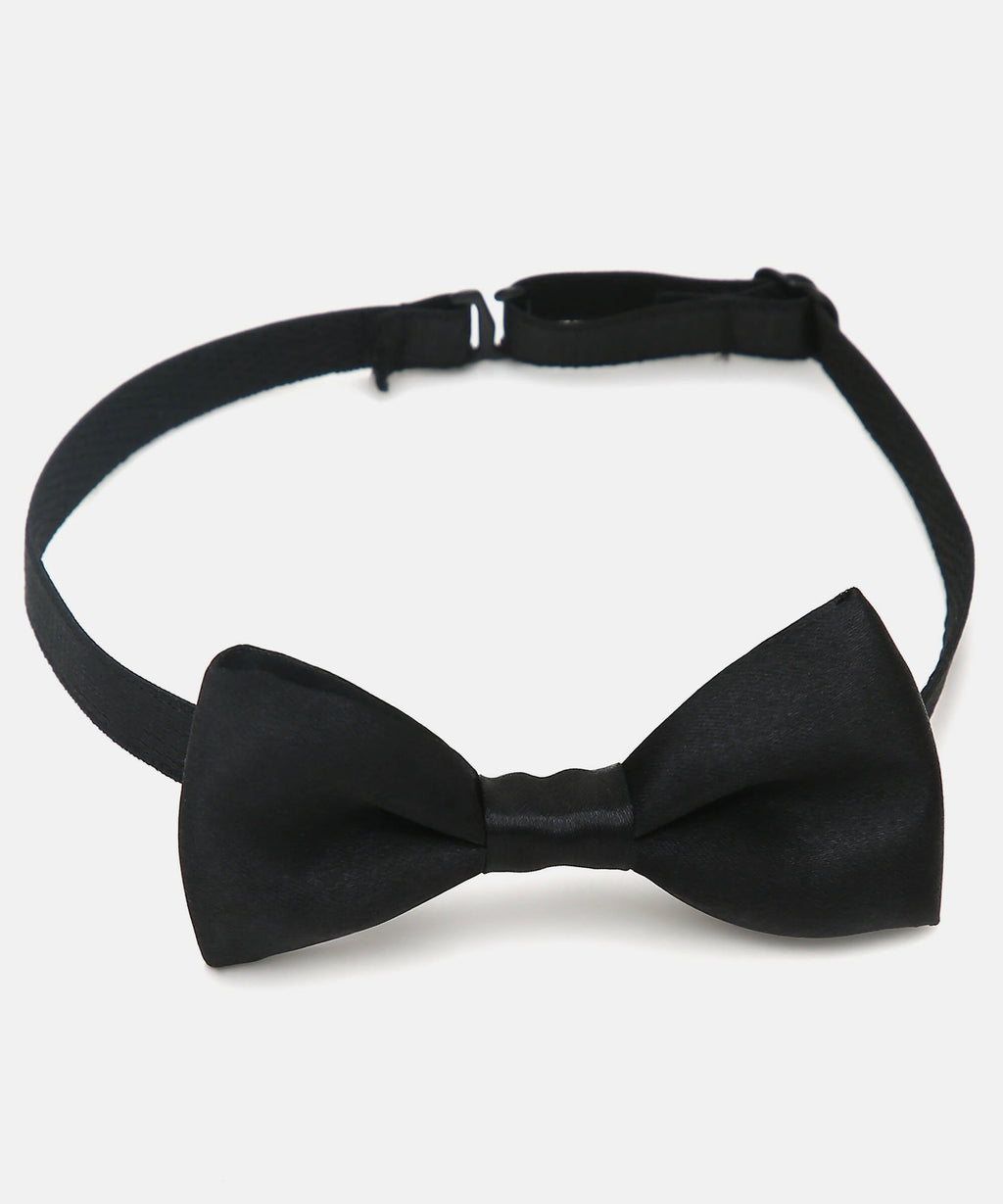 Manet Boys Solid Single Layer Bow -Black