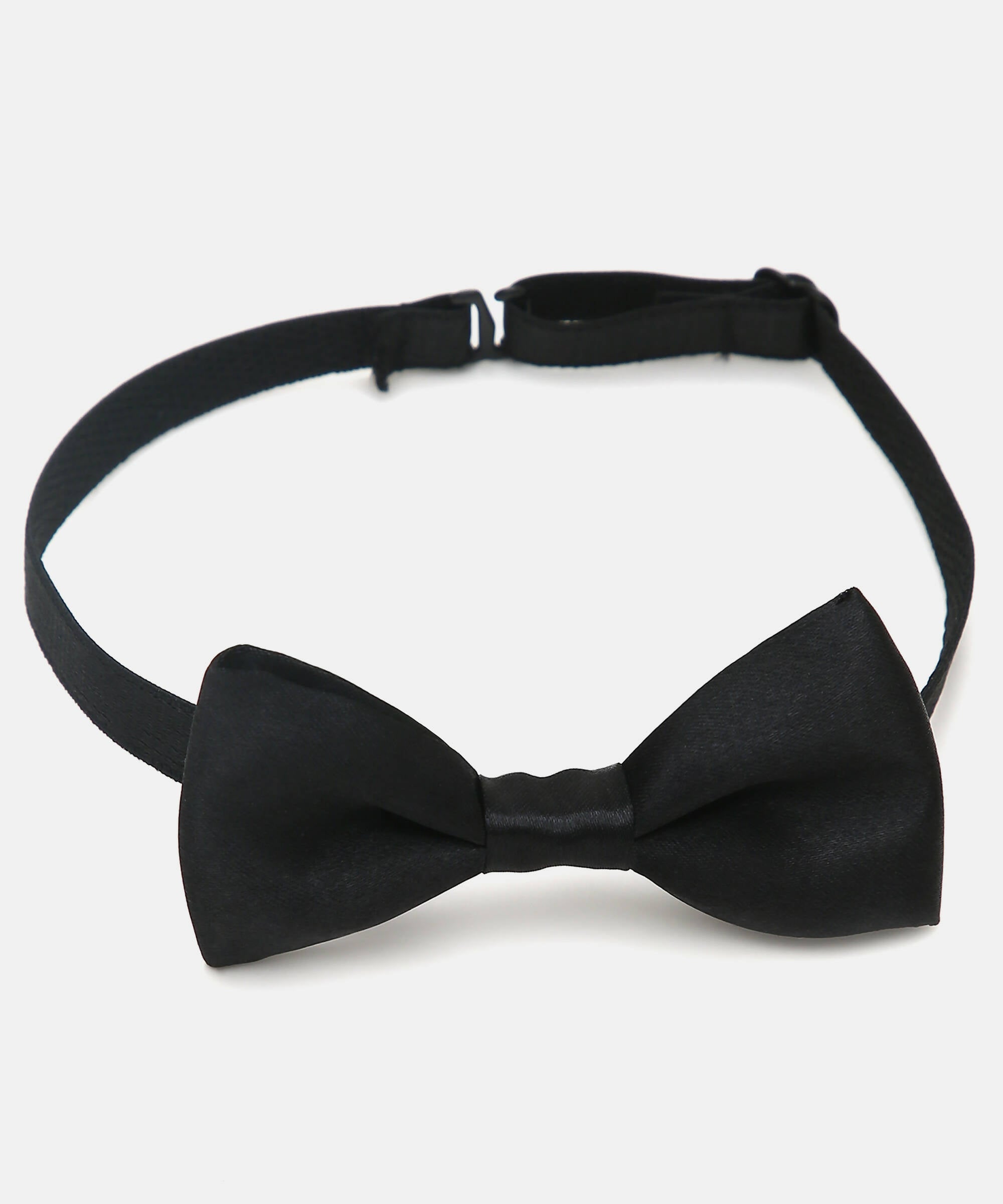Manet Boys Solid Single Layer Bow -Black