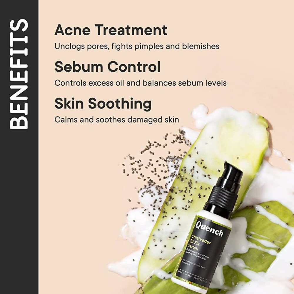 Quench Botanics Chialeader Zit Fix Serum - Korean Skincare