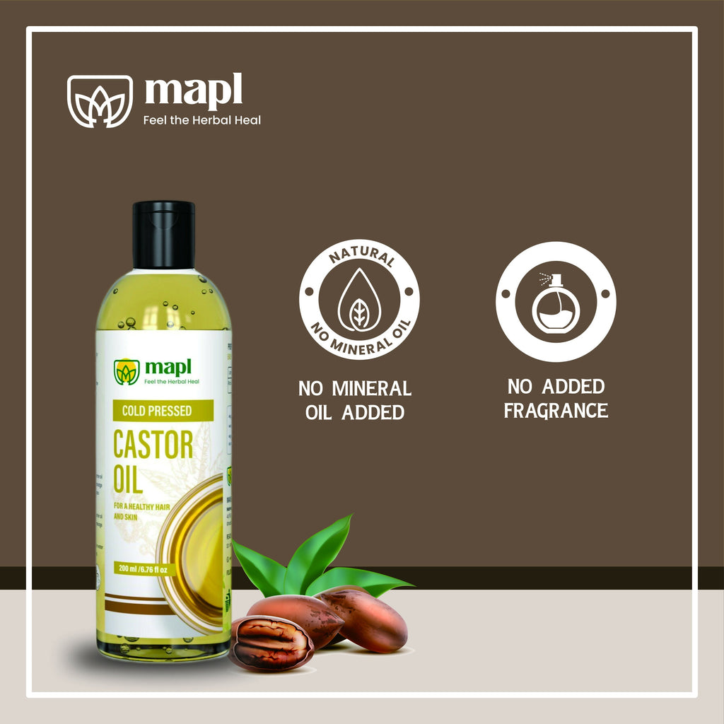 MAPL Castor Oil Cold Pressed - Distacart