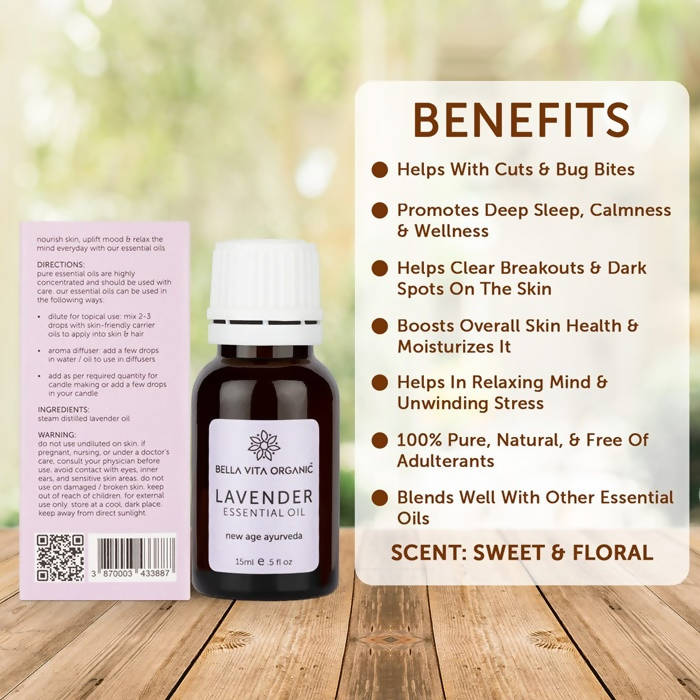 Bella Vita Organic Lavender Essential Oil