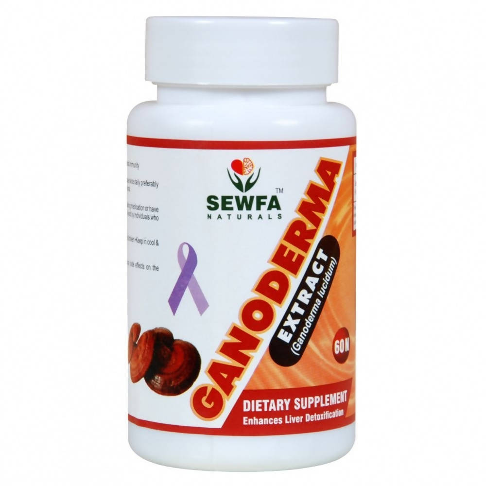 Sewfa Naturals Ganoderma Extract Capsules - Distacart