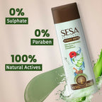 Sesa Strong Roots Sulphate Free Hair Strengthening Shampoo - Distacart