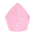 Nykaa Naturals Microfiber Hair Wrap for Frizz Free & Shiny Hair - Pink