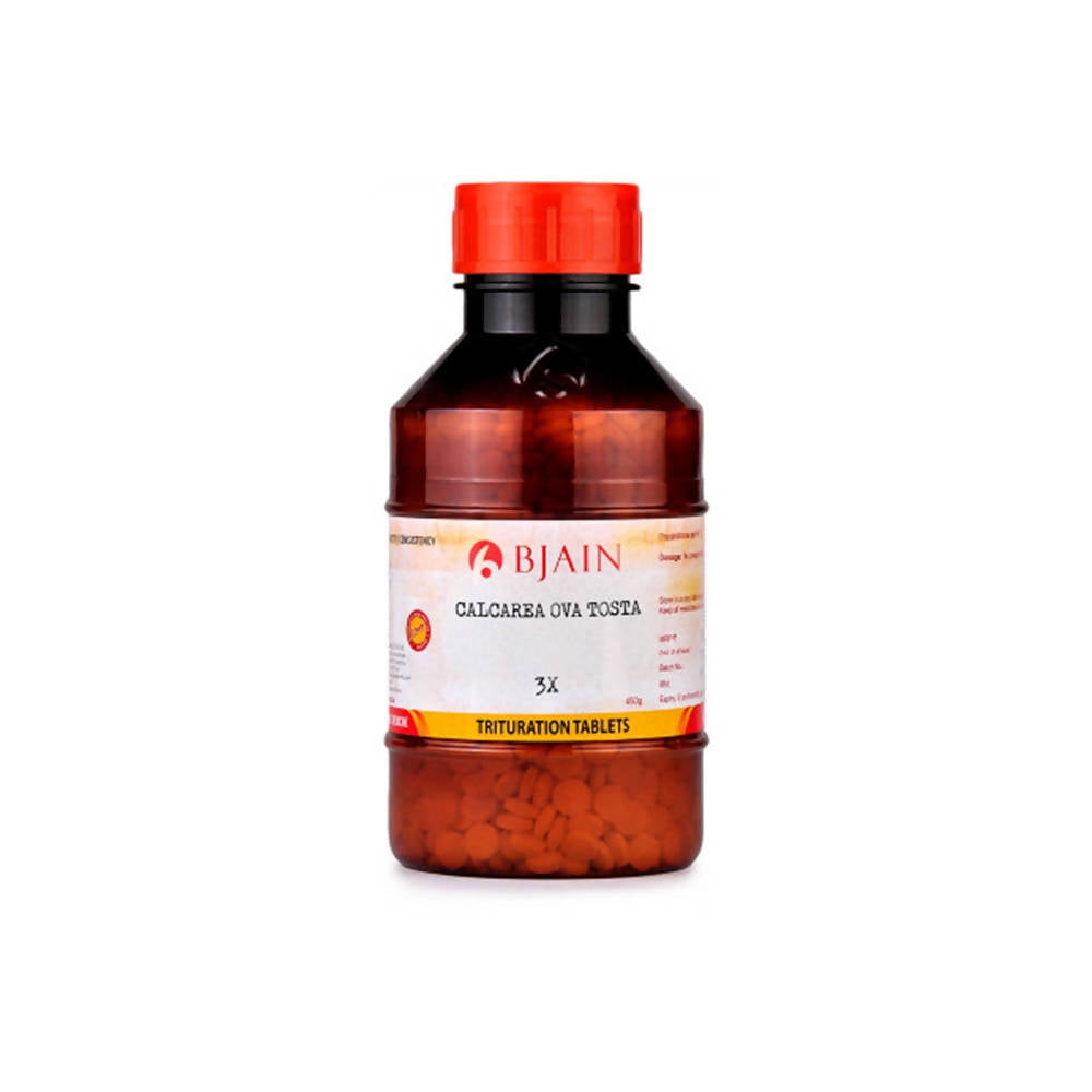 Bjain Homeopathy Calcarea Ova Tosta Trituration Tablets - Distacart