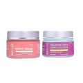 Our Cares Moisturizer With Hyaluronic Acid Vitamin E + Night Cream - Combo