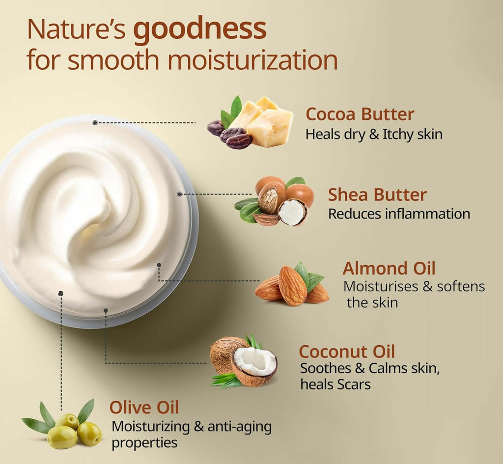 LuvLap Naturals Body Butter for Pregnant Belly