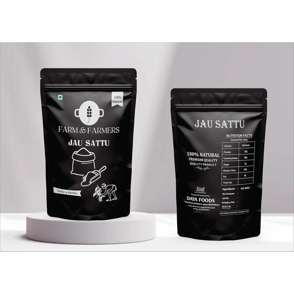 Farm & Farmers Organic Jau Sattu Flour
