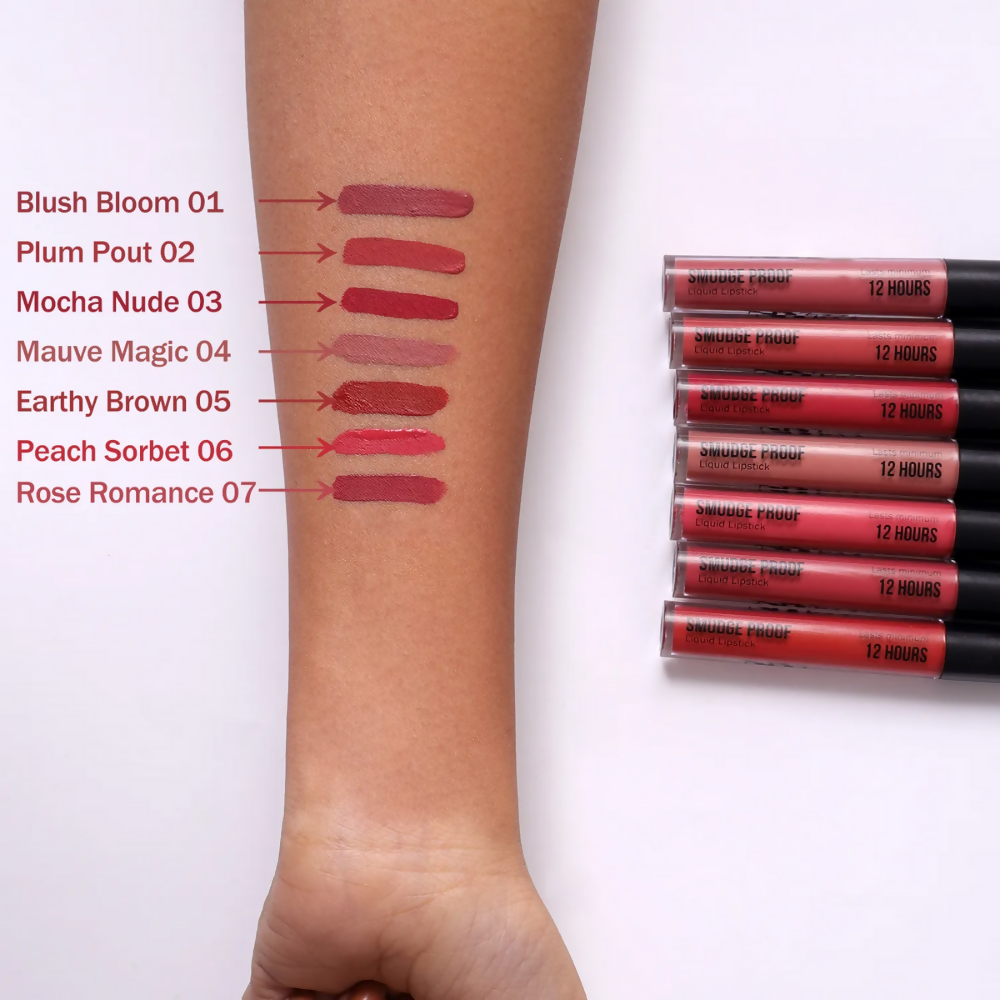 NY Bae Smudge Proof Liquid Lipstick - Earthy Brown 05
