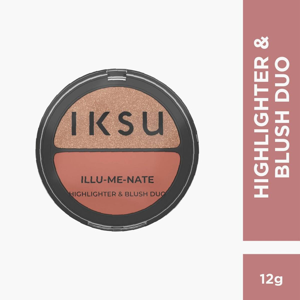 IKSU Illu-Me-Nate Highlighter & Blush Duo