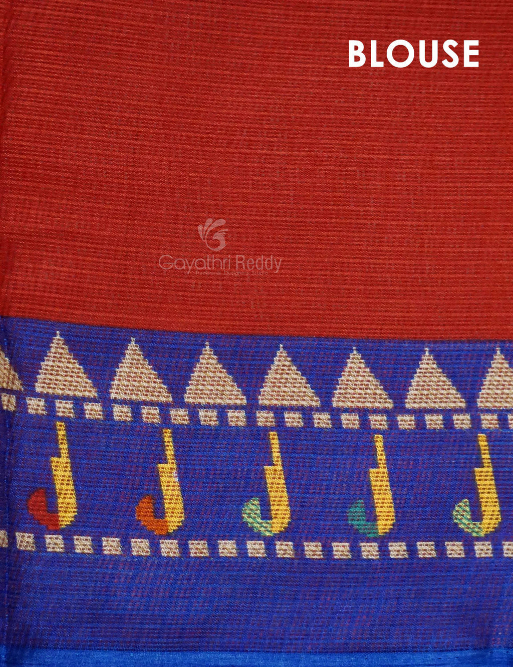 Dark Red Colour With All Over Buttes Semi Silk Kota Saree By Gayathri Reddy Designer Studio