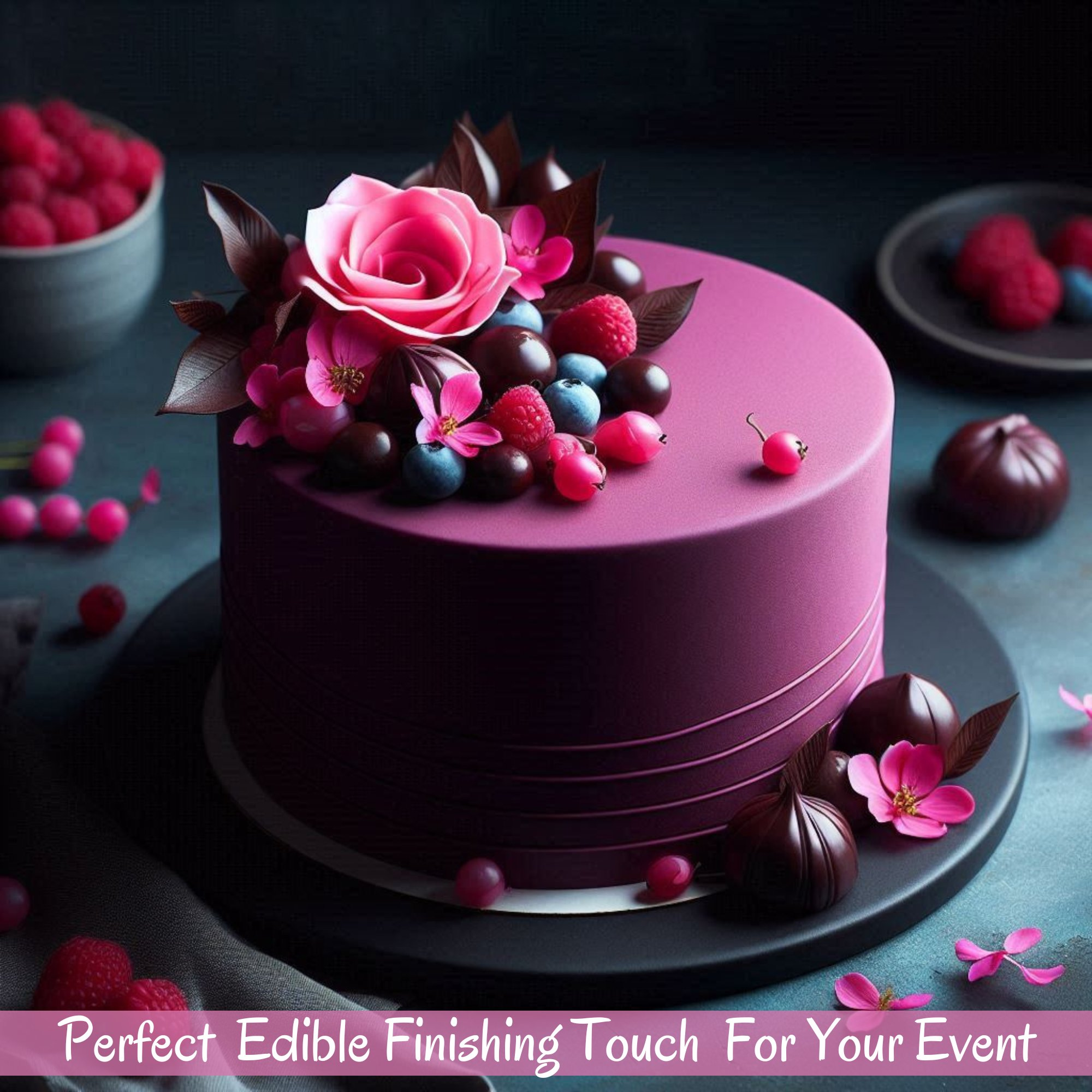 confect fuchsia pink sugarpaste br b 250 gms b