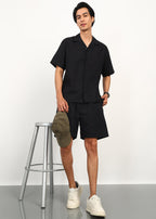 Fabmade Core Black Linen Co-Ord
