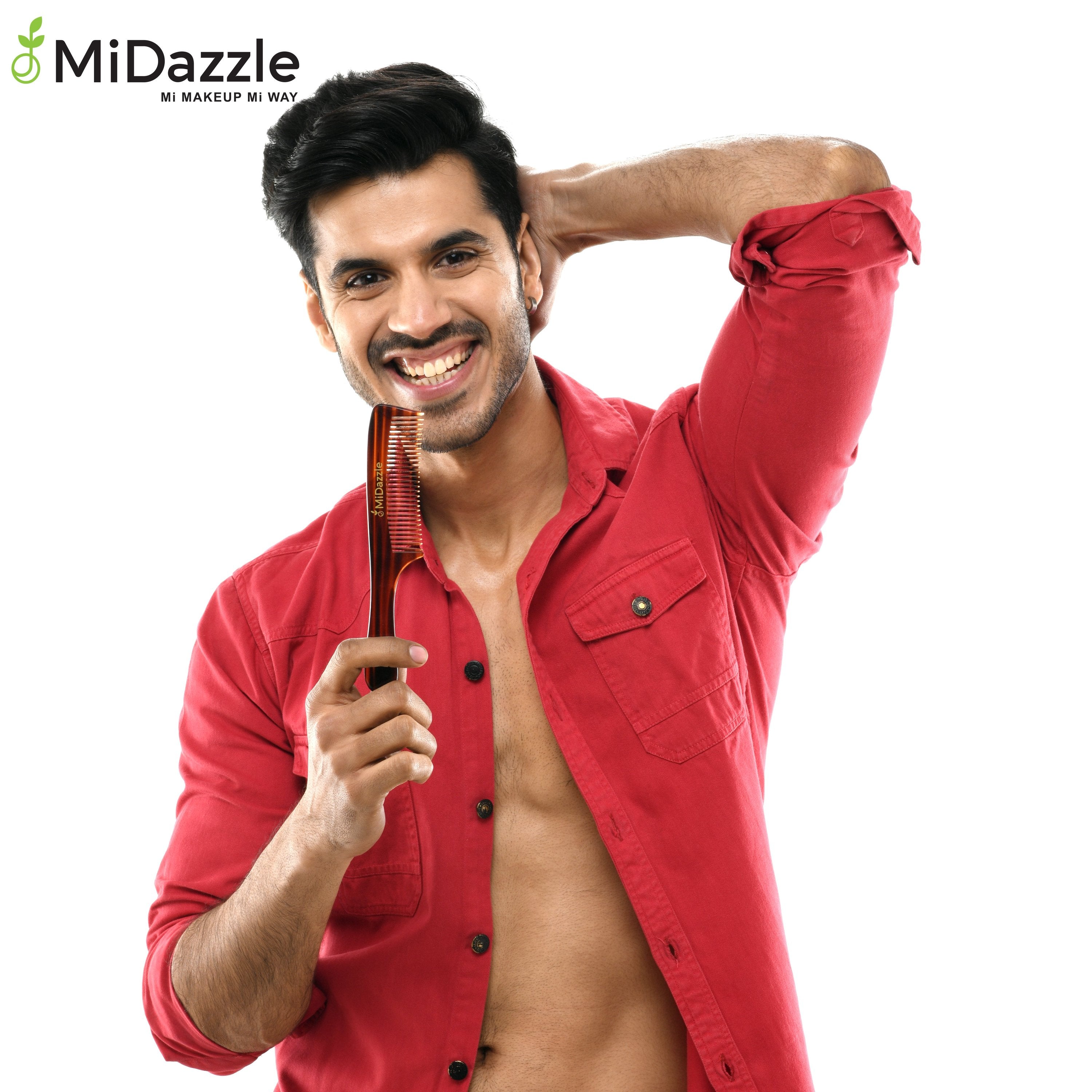 MiDazzle Grooming Comb (With Handle) 6C MIHC2202 - Distacart